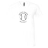 Unisex Jersey Short-Sleeve V-Neck T-Shirt Thumbnail