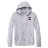 Adult Triblend Full-Zip Fleece Hood Thumbnail