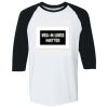 Adult Heavy Cotton™ Three-Quarter Raglan Sleeve T-Shirt Thumbnail