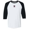 Adult Heavy Cotton™ Three-Quarter Raglan Sleeve T-Shirt Thumbnail