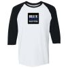 Adult Heavy Cotton™ Three-Quarter Raglan Sleeve T-Shirt Thumbnail