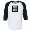 Adult Heavy Cotton™ Three-Quarter Raglan Sleeve T-Shirt Thumbnail